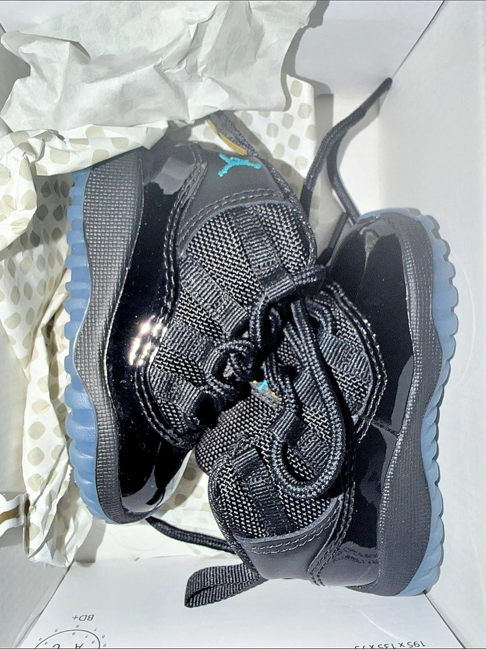 Jordan 1 Retro (TD) ) Black & Gray US 4c NWT